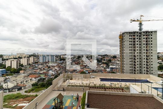 Vista do Quarto 2 de apartamento para alugar com 2 quartos, 37m² em Jardim Imperador (zona Sul), São Paulo
