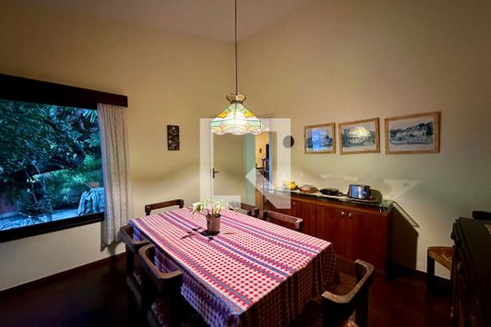 Sala de Jantar de casa à venda com 3 quartos, 480m² em Laranjeiras, Rio de Janeiro