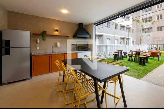 Área comum - Churrasqueira de apartamento para alugar com 1 quarto, 24m² em Vila Butantã, São Paulo
