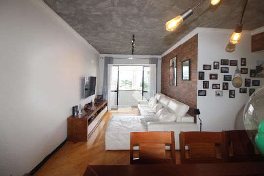 Sala de apartamento à venda com 3 quartos, 88m² em Parada Inglesa, São Paulo