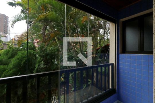 Varanda da Sala de apartamento à venda com 3 quartos, 117m² em Jardim, Santo André