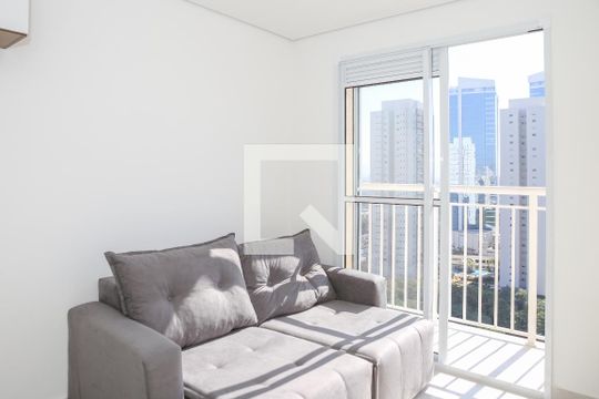 Sala de apartamento à venda com 1 quarto, 27m² em Parque Industrial Tomas Edson, São Paulo