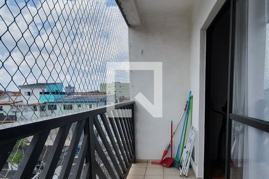 Varanda da Sala de apartamento à venda com 2 quartos, 69m² em Dos Casa, São Bernardo do Campo