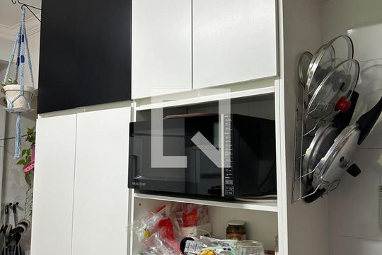 Cozinha de apartamento à venda com 2 quartos, 62m² em Vila Euro, São Bernardo do Campo