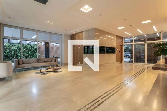 Área comum - Hall Social de apartamento à venda com 1 quarto, 54m² em Vila Olímpia, São Paulo