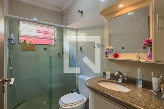 Banheiro de casa à venda com 3 quartos, 263m² em Conjunto Habitacional Coluna, São Bernardo do Campo