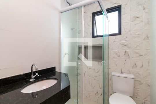 Banheiro de apartamento para alugar com 2 quartos, 43m² em Vila Dom Pedro Ii, São Paulo