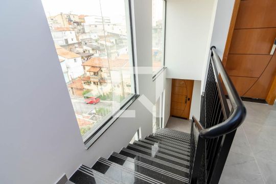 Área comum - Escada de apartamento à venda com 2 quartos, 56m² em Vila Dom Pedro Ii, São Paulo