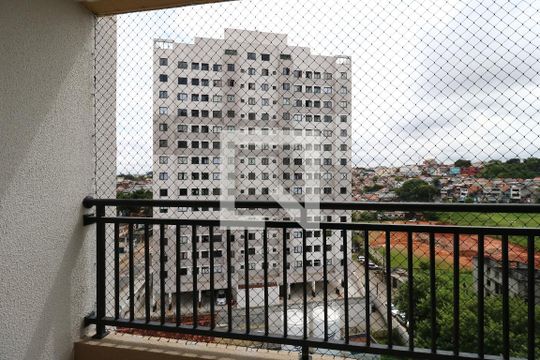 Varanda da Sala de apartamento à venda com 2 quartos, 43m² em Santa Maria, Santo André