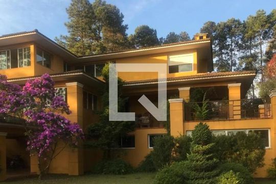 Fachada de casa à venda com 4 quartos, 570m² em Vale do Sol, Nova Lima