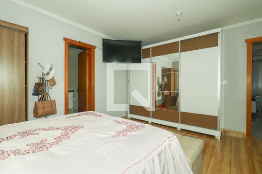 Quarto Suíte de casa à venda com 4 quartos, 181m² em Jardim Floresta, Porto Alegre