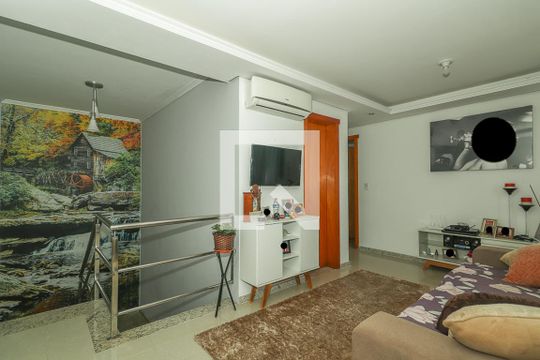 Sala de casa à venda com 4 quartos, 181m² em Jardim Floresta, Porto Alegre