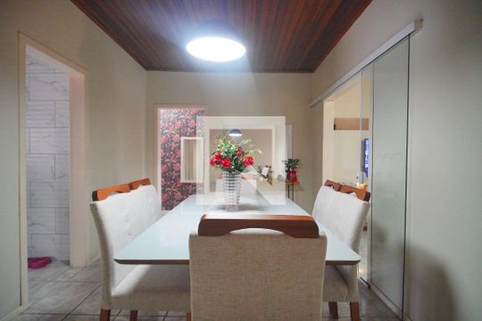 Sala de Jantar de casa à venda com 3 quartos, 197m² em Rincão, Novo Hamburgo