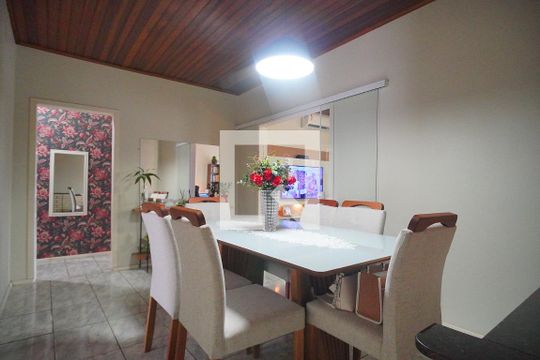 Sala de Jantar de casa à venda com 3 quartos, 197m² em Rincão, Novo Hamburgo