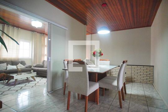 Sala de Jantar de casa à venda com 3 quartos, 197m² em Rincão, Novo Hamburgo