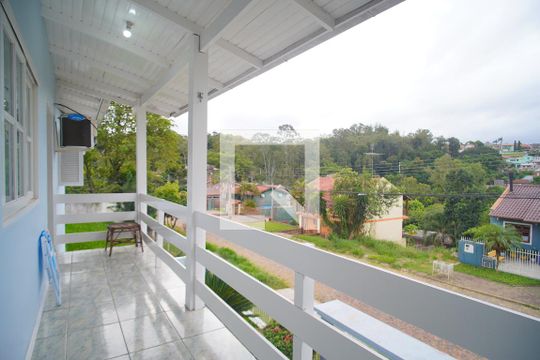 Varanda da Sala de casa à venda com 3 quartos, 197m² em Rincão, Novo Hamburgo