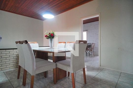 Sala de Jantar de casa à venda com 3 quartos, 197m² em Rincão, Novo Hamburgo