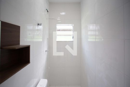 Banheiro de apartamento para alugar com 1 quarto, 26m² em Piraporinha, Diadema