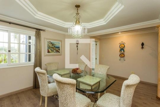 Sala de casa à venda com 4 quartos, 344m² em Chácara das Pedras, Porto Alegre