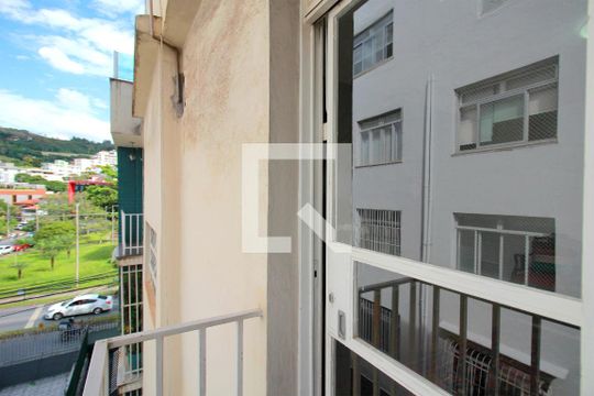 Varanda da Sala de apartamento à venda com 4 quartos, 156m² em Santa Lúcia, Belo Horizonte