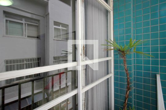 Varanda da Sala de apartamento à venda com 4 quartos, 156m² em Santa Lúcia, Belo Horizonte