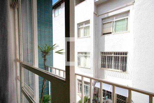 Varanda da Sala de apartamento à venda com 4 quartos, 156m² em Santa Lúcia, Belo Horizonte