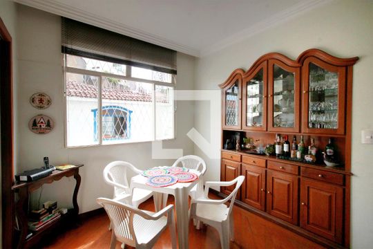 Sala de Jantar de apartamento à venda com 4 quartos, 156m² em Santa Lúcia, Belo Horizonte