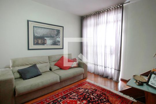 Sala de apartamento à venda com 4 quartos, 156m² em Santa Lúcia, Belo Horizonte
