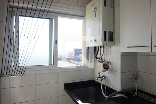 Área de Serviço de apartamento para alugar com 2 quartos, 48m² em Vila Jupiter, São Bernardo do Campo