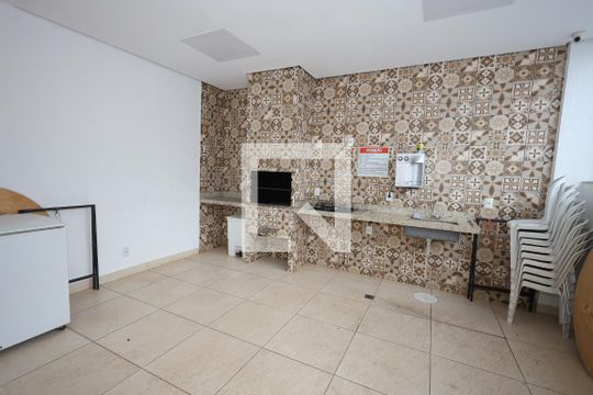 Área comum - Churrasqueira de apartamento para alugar com 3 quartos, 80m² em Jardim Atlantico, Goiânia