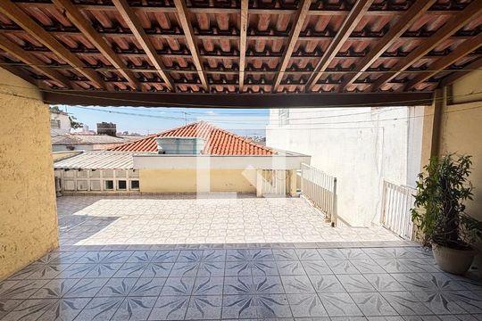 Quintal - Churrasqueira de casa à venda com 3 quartos, 210m² em Vila Metalúrgica, Santo André