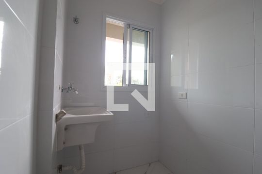 Área de Serviço de apartamento à venda com 2 quartos, 54m² em Silveira, Santo André