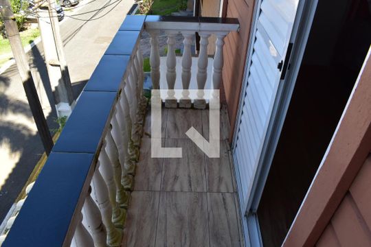 Sacada da Suíte 2 de casa de condomínio para alugar com 3 quartos, 300m² em São Braz, Curitiba