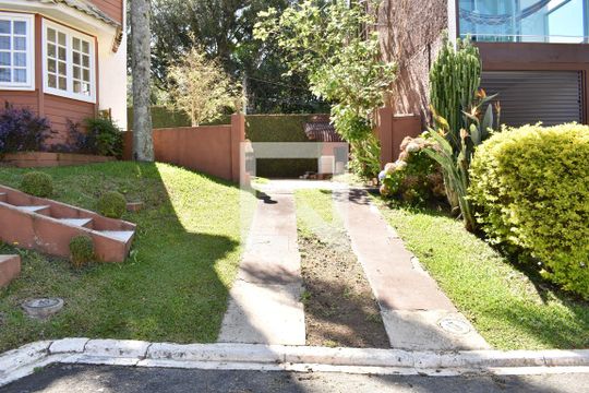 Área externa - Garagem de casa de condomínio para alugar com 3 quartos, 300m² em São Braz, Curitiba