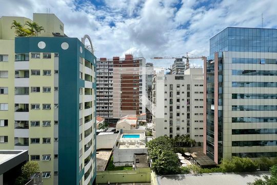 Vista de kitnet/studio à venda com 1 quarto, 28m² em Paraíso, São Paulo