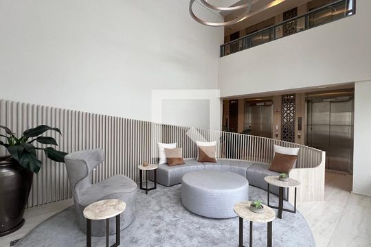 Área comum - Living de kitnet/studio à venda com 1 quarto, 28m² em Paraíso, São Paulo