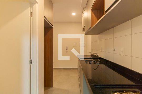 Cozinha de apartamento à venda com 1 quarto, 27m² em Parque da Vila Prudente, São Paulo