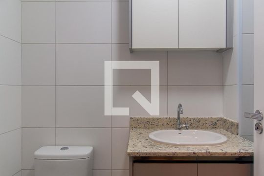 Banheiro de apartamento à venda com 1 quarto, 27m² em Parque da Vila Prudente, São Paulo