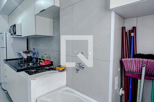 Área de Serviço de apartamento para alugar com 1 quarto, 39m² em Brás, São Paulo