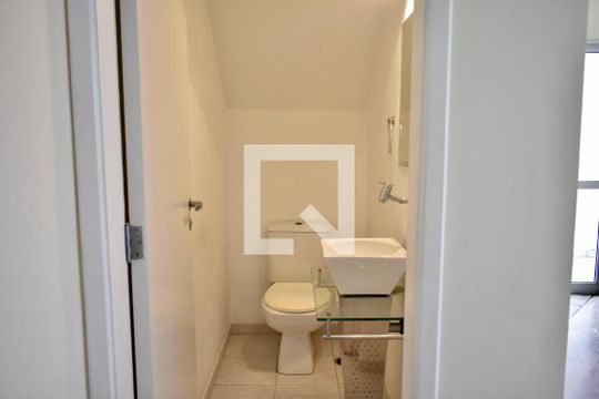 Lavabo de apartamento à venda com 1 quarto, 110m² em Vila Monte Alegre, São Paulo