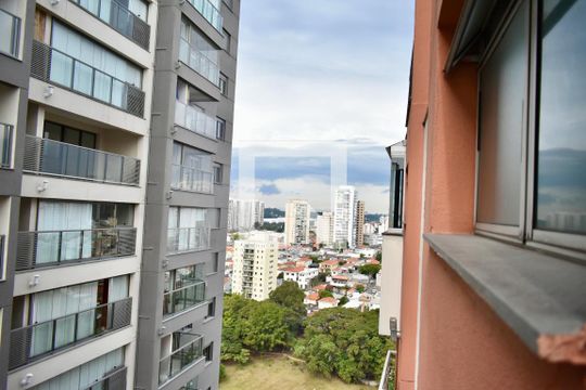 Sacada lateral de apartamento à venda com 1 quarto, 110m² em Vila Monte Alegre, São Paulo