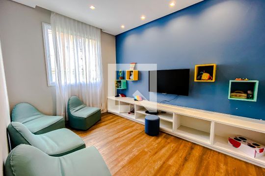 Área comum - Brinquedoteca de apartamento para alugar com 2 quartos, 46m² em Cambuci, São Paulo