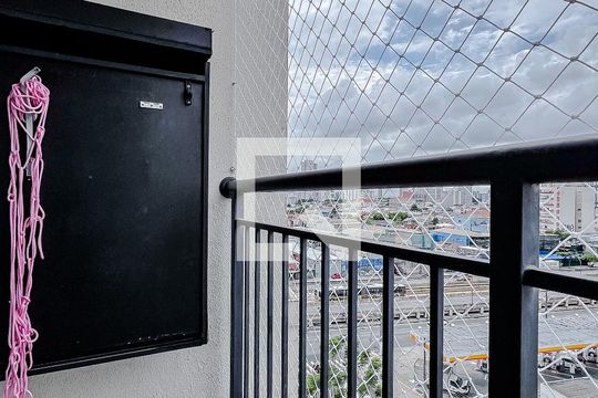 Varanda da Sala de apartamento para alugar com 2 quartos, 46m² em Cambuci, São Paulo