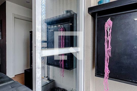 Varanda da Sala de apartamento para alugar com 2 quartos, 46m² em Cambuci, São Paulo