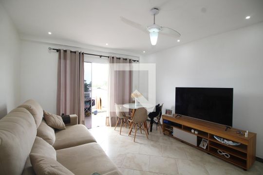 Sala de apartamento à venda com 2 quartos, 66m² em Curicica, Rio de Janeiro
