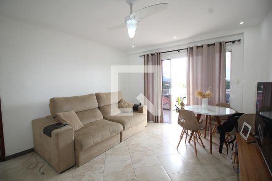 Sala de apartamento à venda com 2 quartos, 66m² em Curicica, Rio de Janeiro