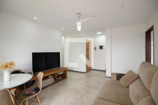 Sala de apartamento à venda com 2 quartos, 66m² em Curicica, Rio de Janeiro