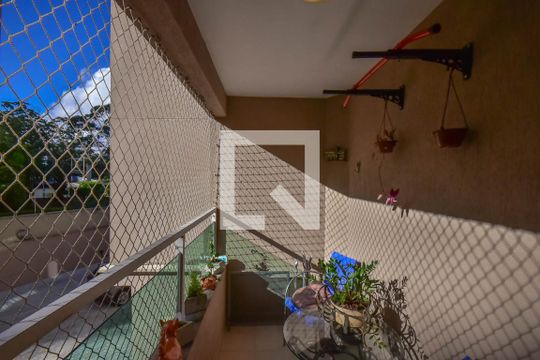 Varanda Sala de apartamento à venda com 2 quartos, 70m² em Paraíso do Morumbi, São Paulo