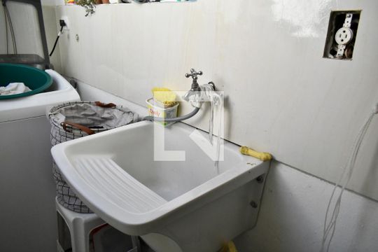 Área de Serviço de apartamento à venda com 3 quartos, 95m² em Vila Monte Alegre, São Paulo