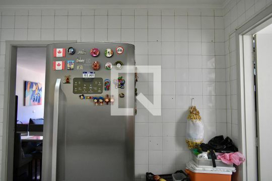 Cozinha de apartamento à venda com 3 quartos, 95m² em Vila Monte Alegre, São Paulo